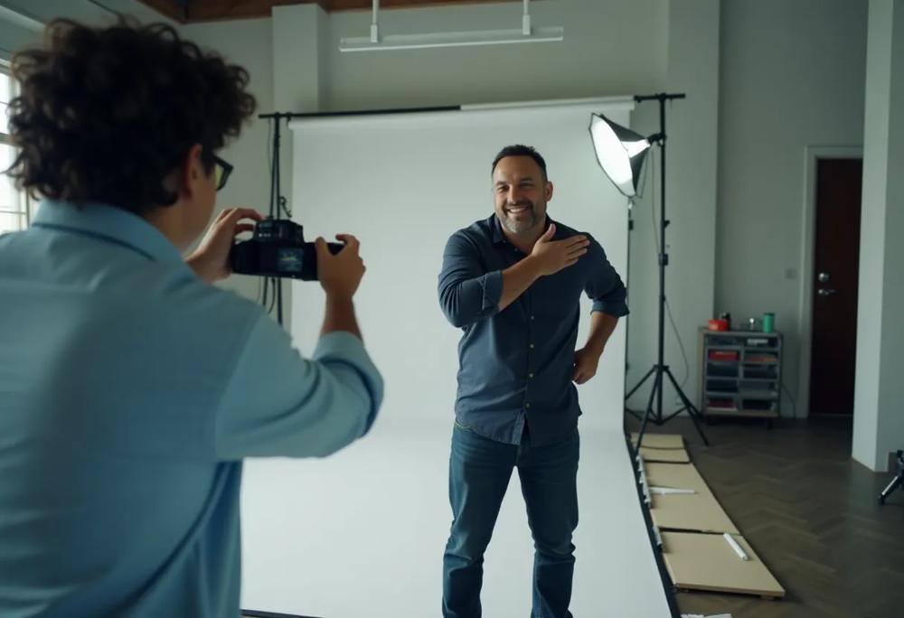 Studio photographer